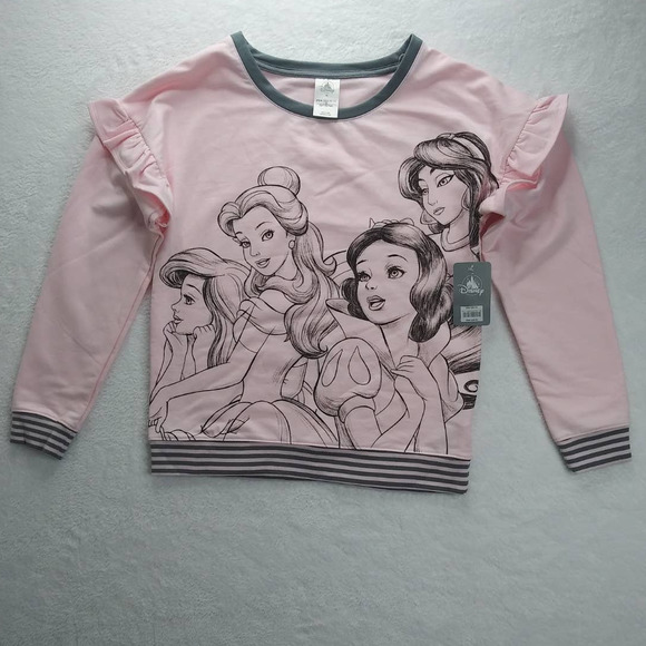 Disney T- Shirt Girls Long Sleeve Size M - Picture 1 of 8